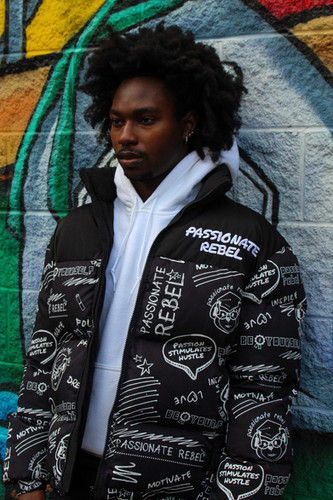 ポスター PUFFY Signature Passionate Rebel Graffiti Puffy Coat | Passionate Rebel