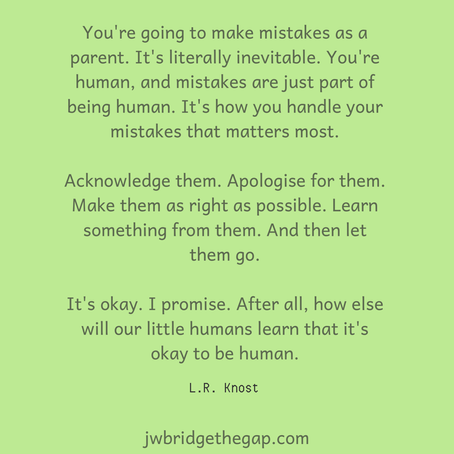 Mistakes Are Not Failure