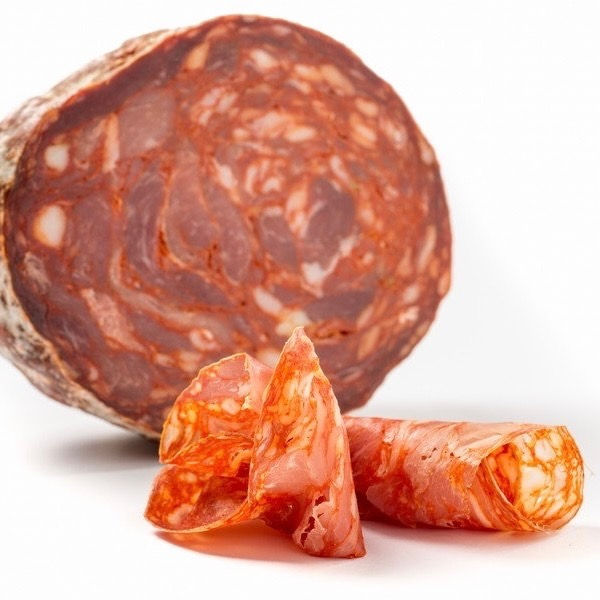 Salame ventricina - salami picante italiano 200 gr aprox.