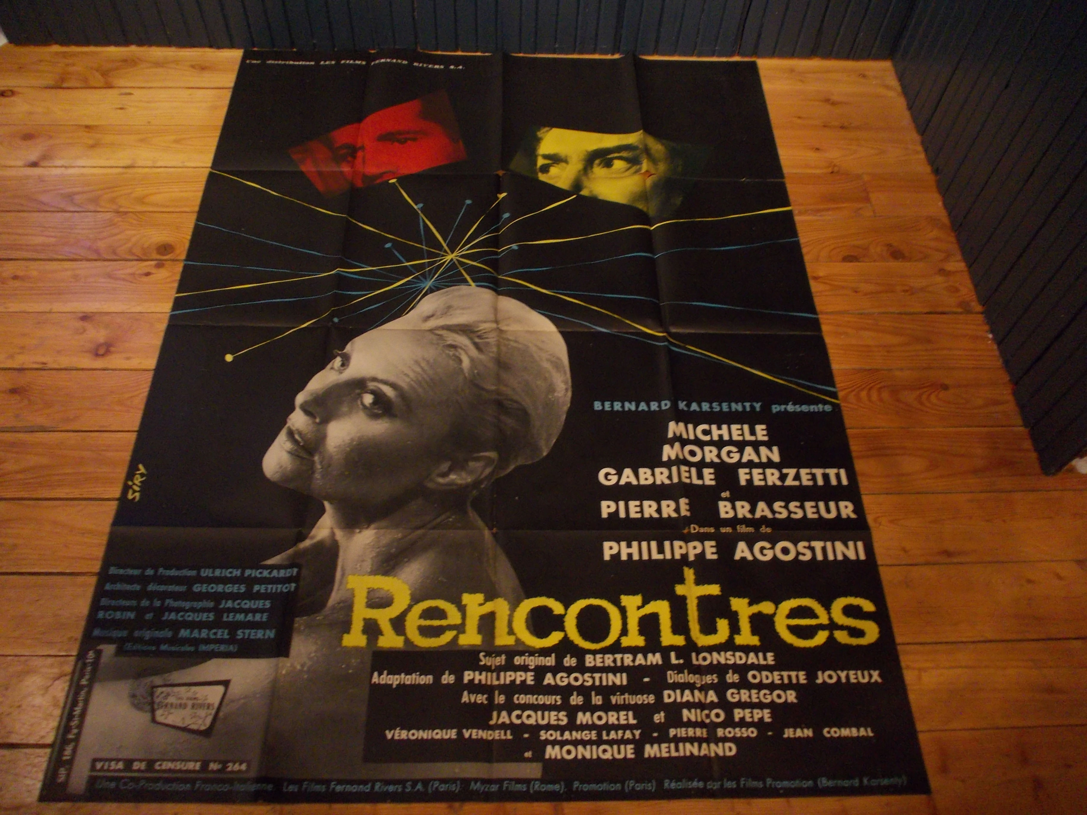 6048  Affiche film Rencontres
