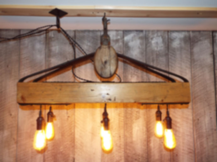 5165 Luminaire rustique