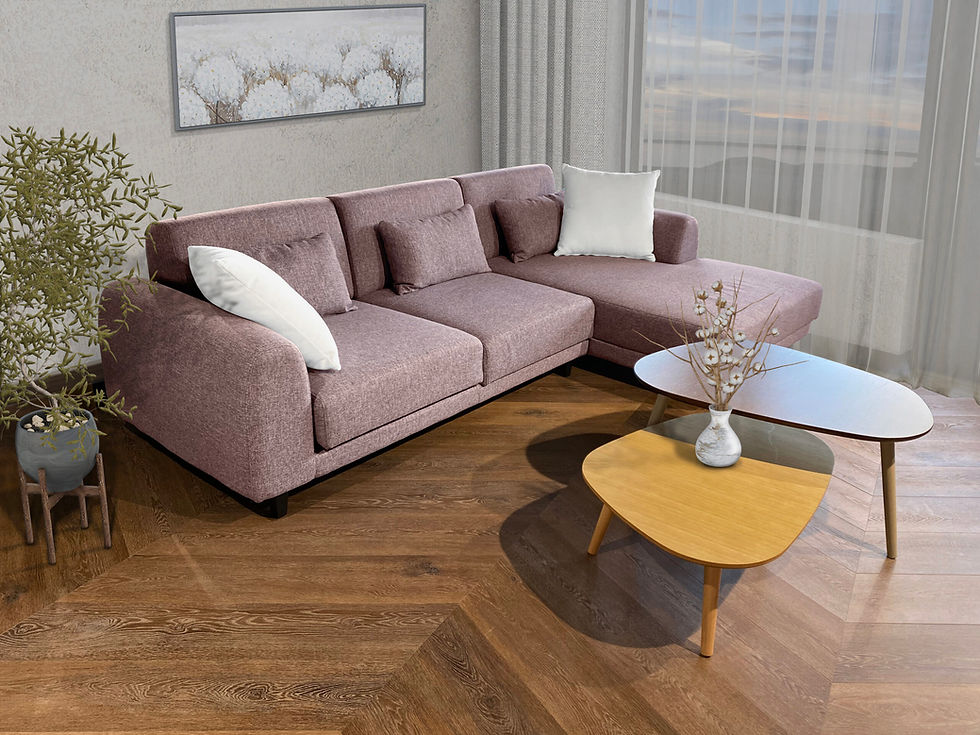 Thumbnail: Corner Sofa 275/170/100 cm AMSTERDAM