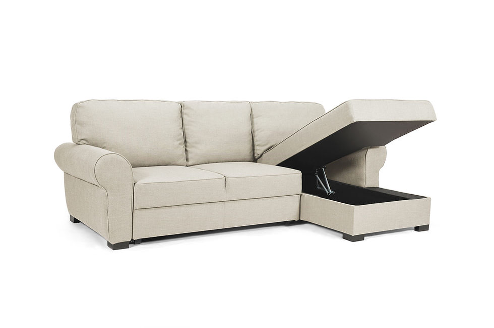 Thumbnail: Corner Sofa Ext. 255/158/98 cm LARA