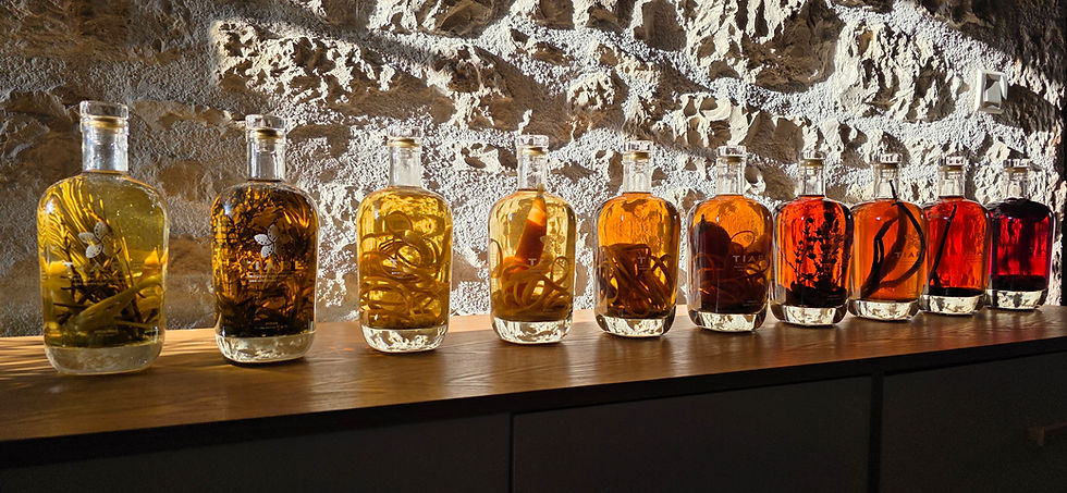 la gamme de rhum gastronomique