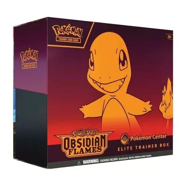 Scarlet & Violet Obsidian Flames Pokemon Center Elite Trainer Box ETB Sealed
