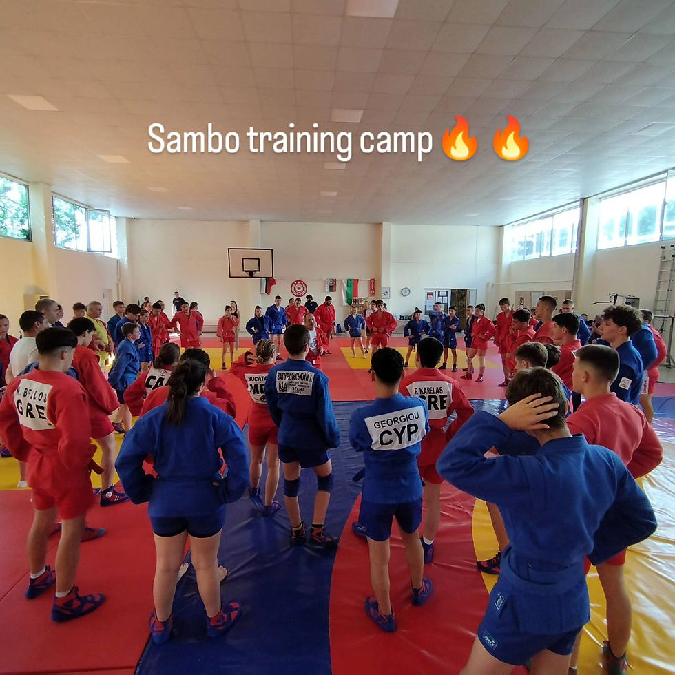 Sambo Training Camp 30 Juin 2025