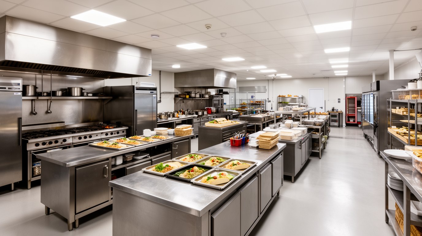 Catering Mətbəxi Necə Planlaşdırılır? Böyük Həcmli İstehsal üçün Bələdçi