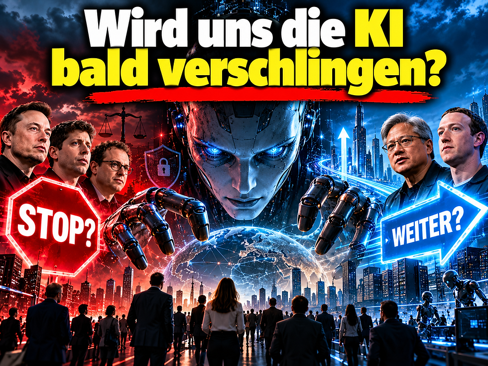 Wird uns die KI bald verschlingen?