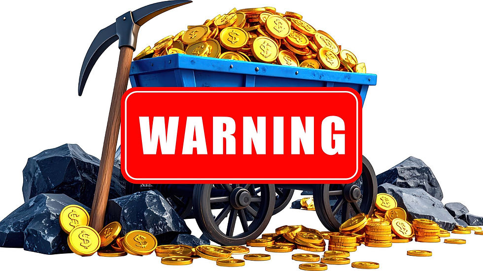 Goldminen-Aktien: Warnung