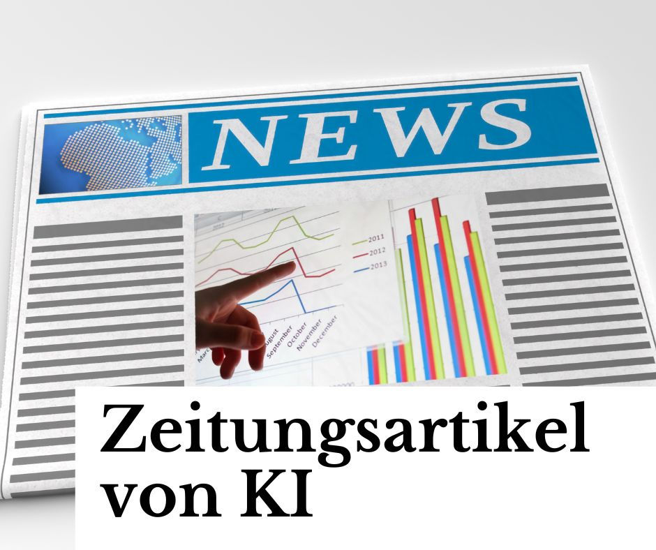 Werden bald Zeitungsartikel von der KI «geschrieben»?