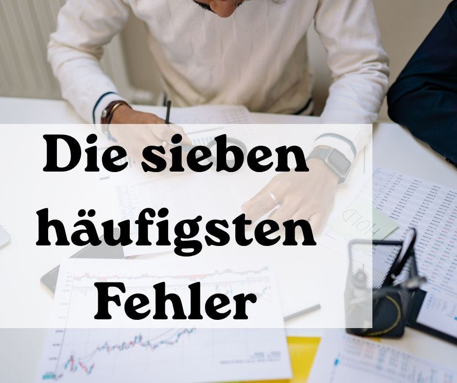 Die sieben häufigsten Fehler beim Altersvorsorgedepot