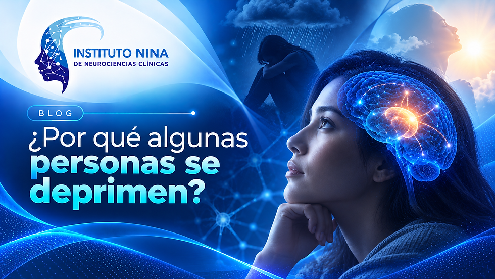 ¿Por qué algunas personas se deprimen?