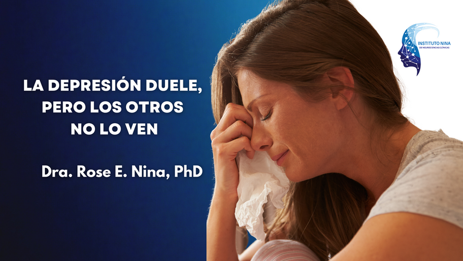 La Depresión duele, pero los otros no lo ven