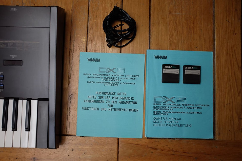 Thumbnail: Yamaha DX5 Synthesizer