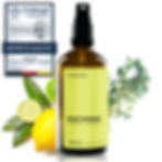 NAKURA Duftspray Zitrone-Thymian 100ml, naturreine ätherische Öle, frische Zitrone kombiniert mit würzigem Thymian für eine b