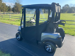Weather enclosure for golf cart