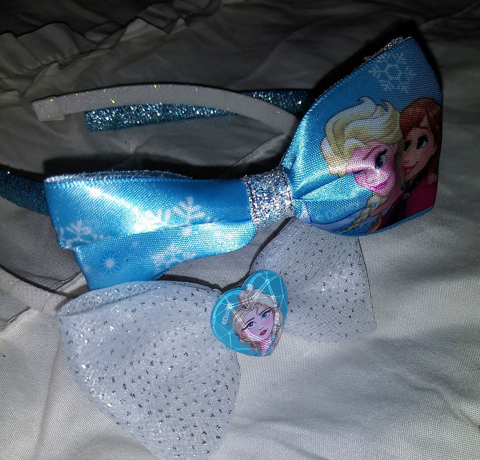 Thumbnail: Frozen T-Shirt, Head band, Face Mask set