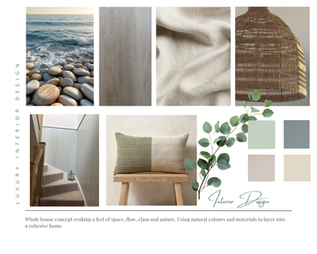 Moodboard home renovation Hove East Sussex