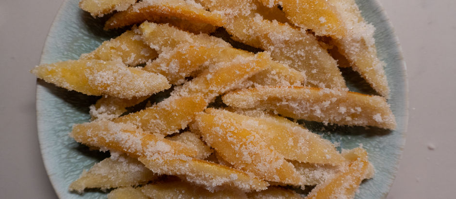 Candied Orange Peels