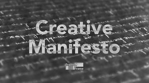 My Creative Manifesto