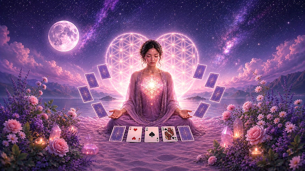 Destiny Cards as a sacred map for love, soul lessons, and spiritual self-discovery