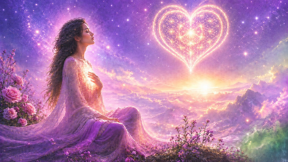 Twin Flame journey, spiritual awakening, and Divine Love with sacred heart energy