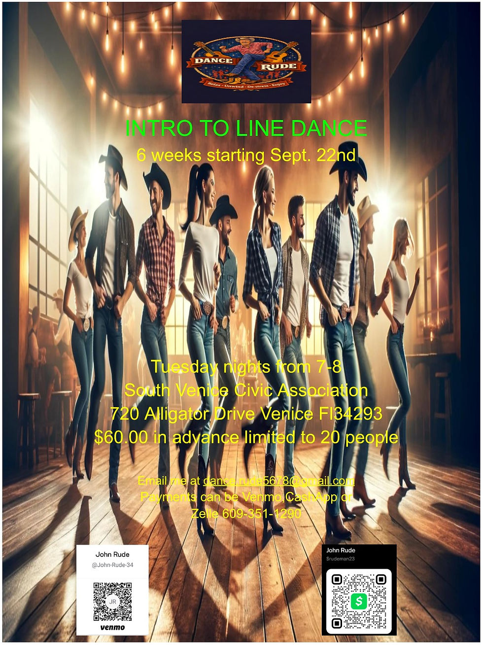 Intro to Line Dance