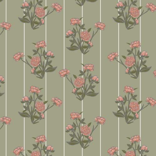 peony stripe