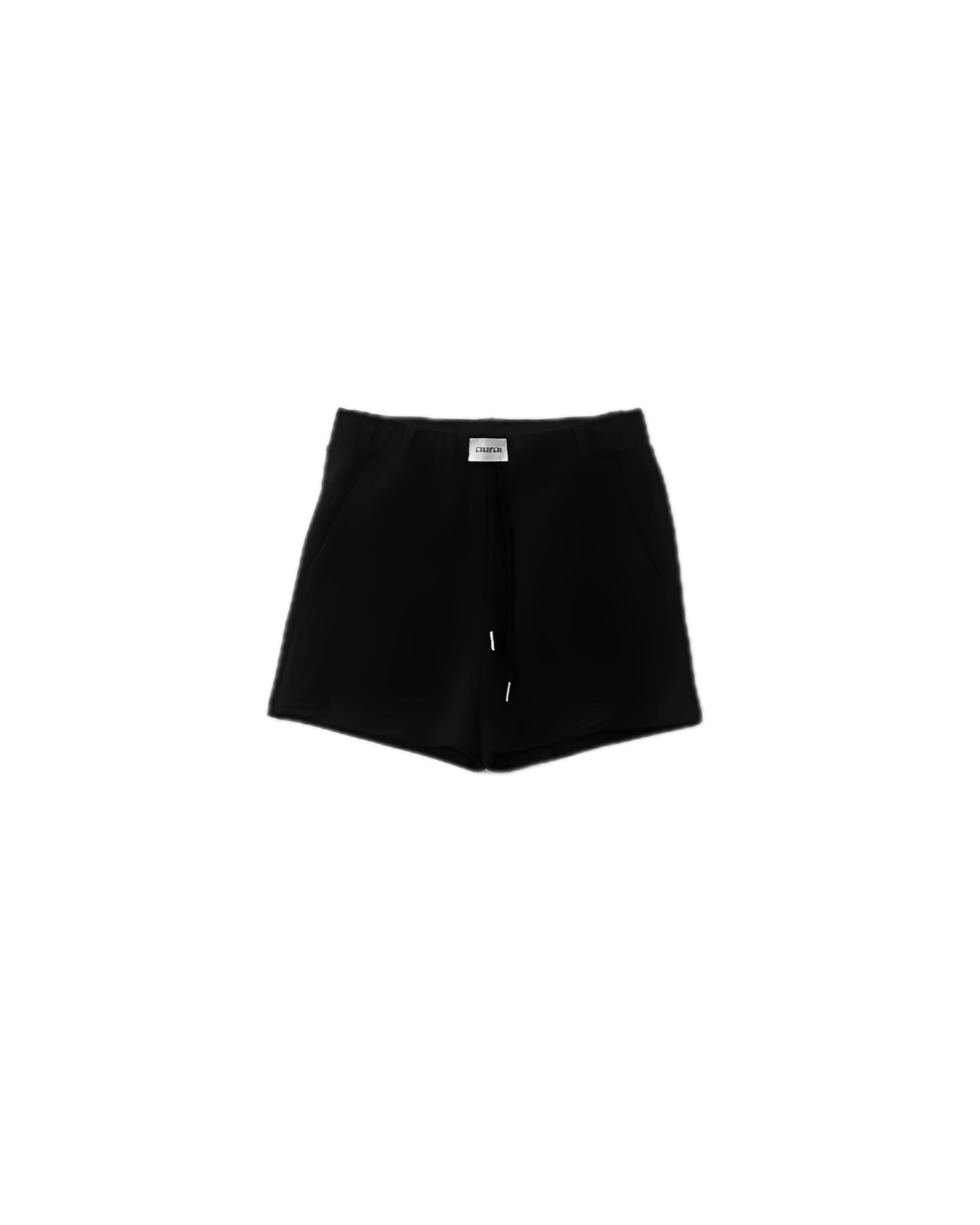 REGULAR SWEAT HOT-PANTS BLACK