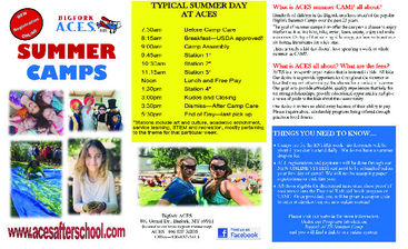ACES hosts summer camps: Register now