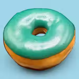 Monkey Blue Donut