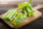 celery sticks and peanut butter