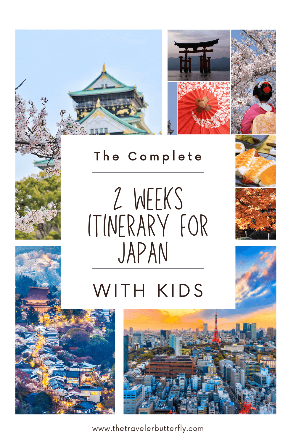 the complete 2 weeks intinerary for japan