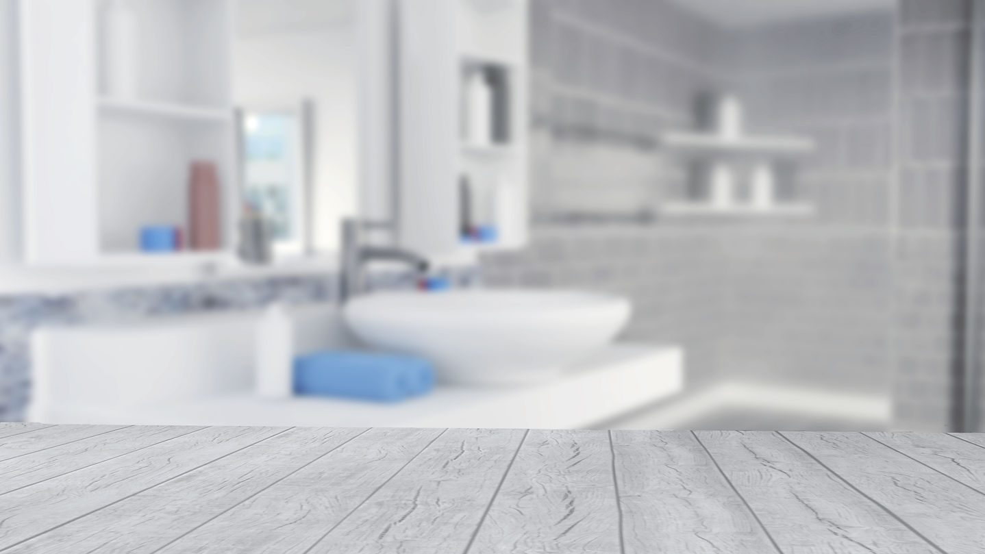 bathroom-interior-design-with-blue-towel