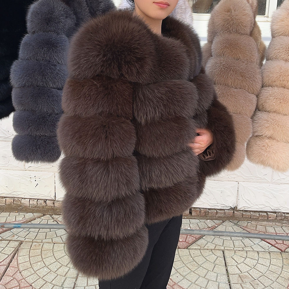 Thumbnail: Fox Fur Winter Coat