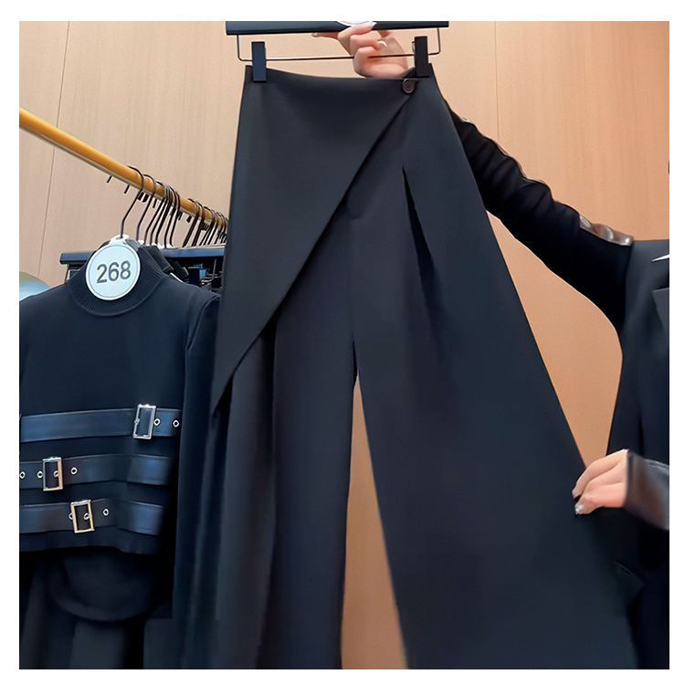 Thumbnail: Tailored Straight-Leg Suit Pants