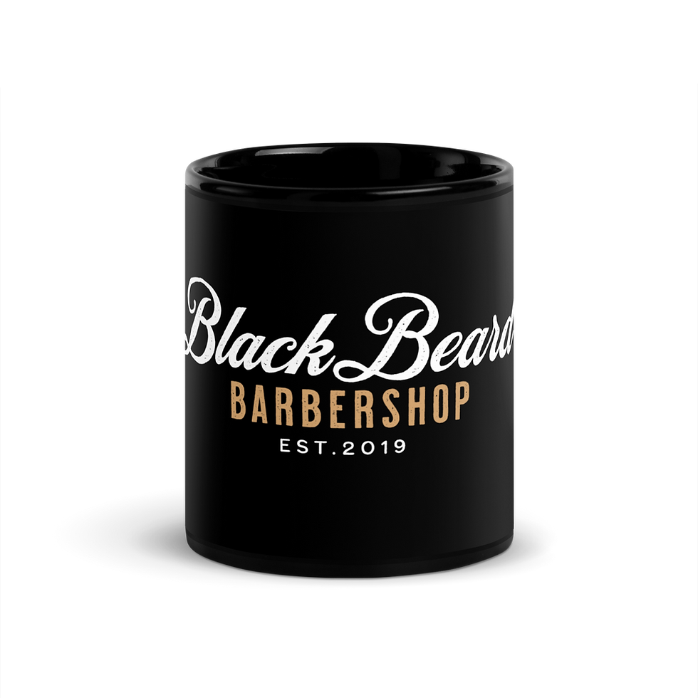 Thumbnail: BlackBeard Classic Black Glossy Mug