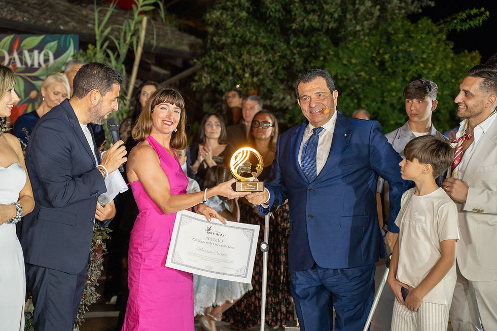 Boccadamo Martina Caironi riceve il Premio per il Merito Sportivo ed il Riscatto Personale