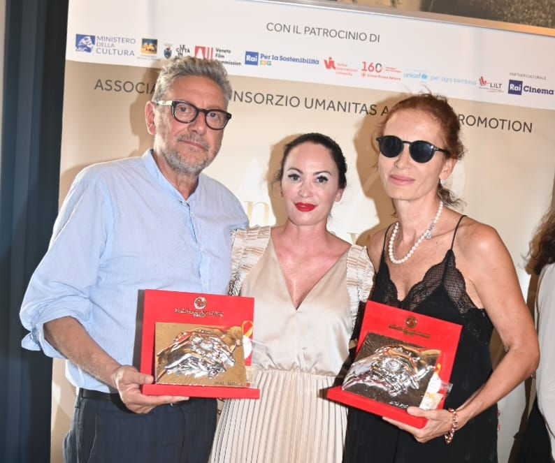 Sergio Castellitto, Martina Semenzato, Margaret Mazzantini | Camomilla Cinema Award