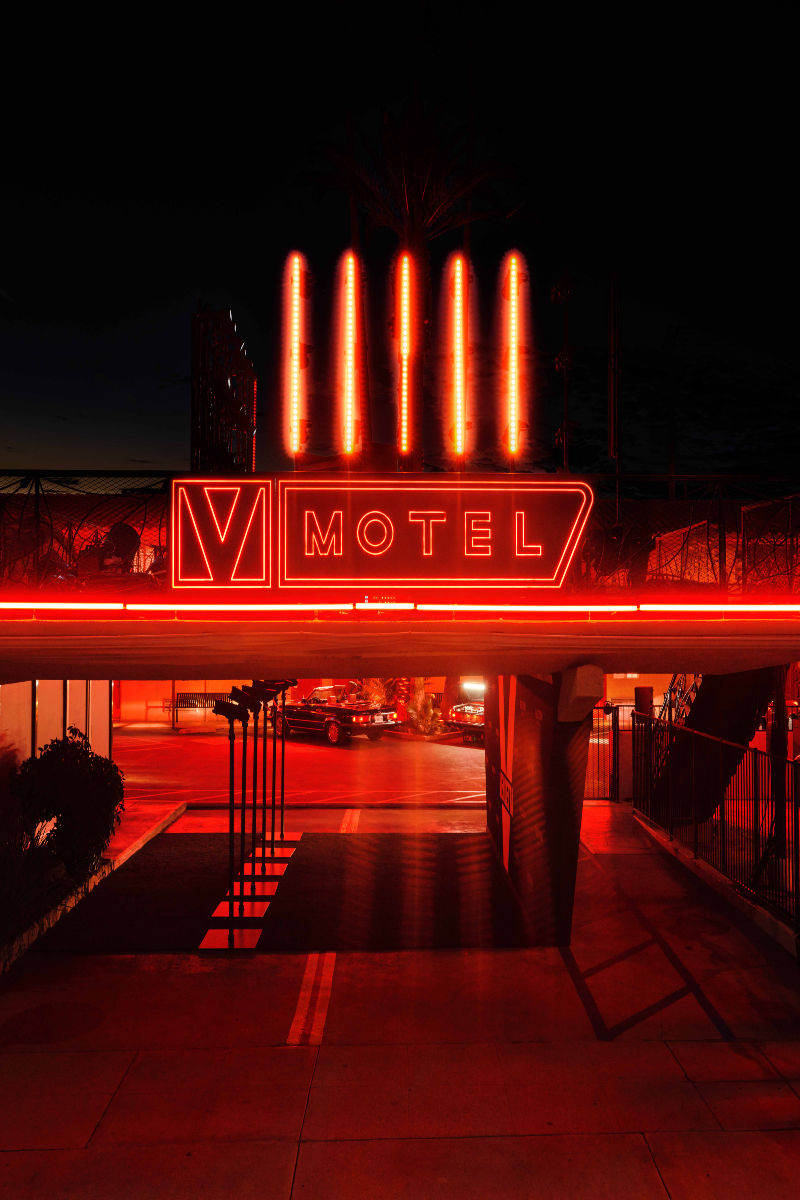 Valentino Beauty Vendetta Vendetta Motel evento Los Angeles