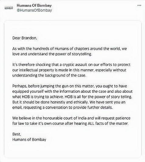 Humans of Bombay Controversy Karishma Mehta