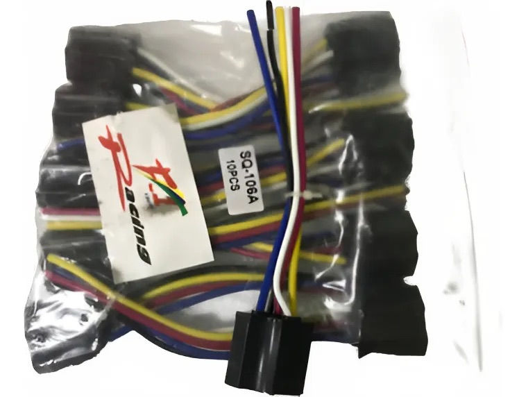 Arnes Conector Relevador Relay 5 Vias Ceramica 10 Piezas