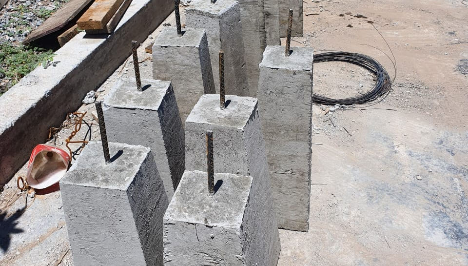 Mojoneras de concreto - Epreco