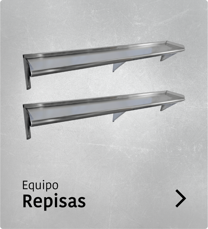Repisas cocinas industriales - Sanimack