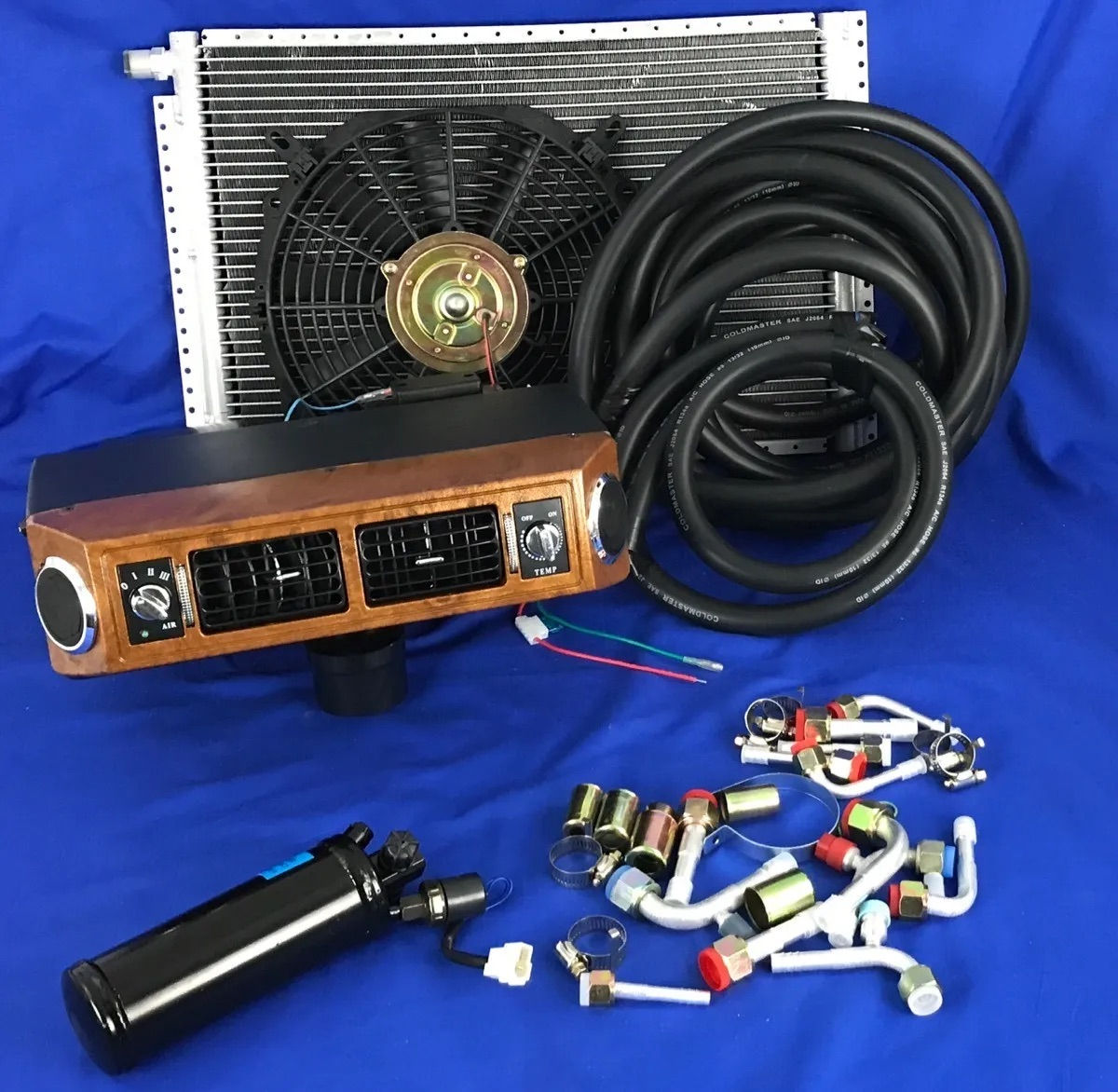 Kit Aire Acondicionado Univ Cm 432-100 Walnut Sin Compresor