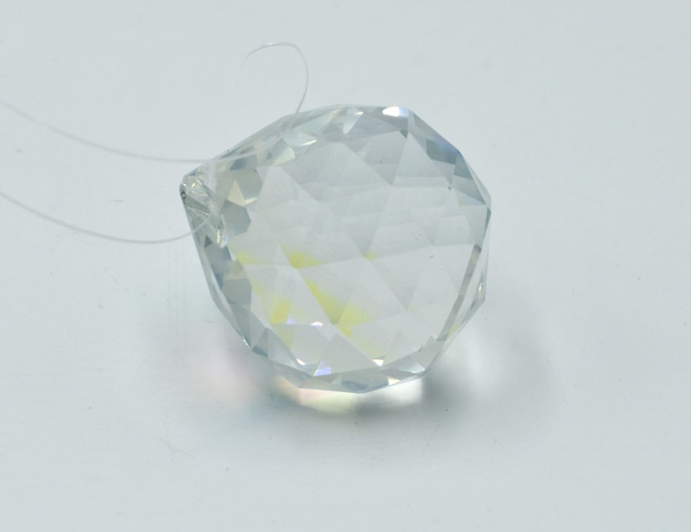 Thumbnail: Hanging Crystal Faceted Rainbow Maker
