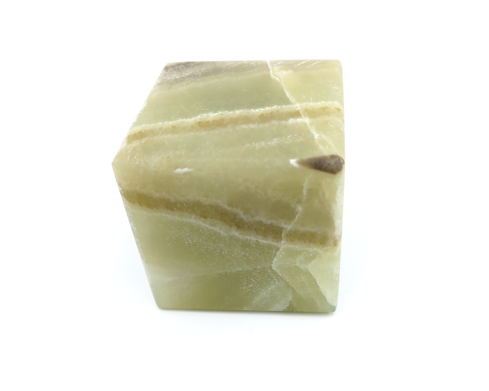 Thumbnail: Aragonite Green - Cube shape