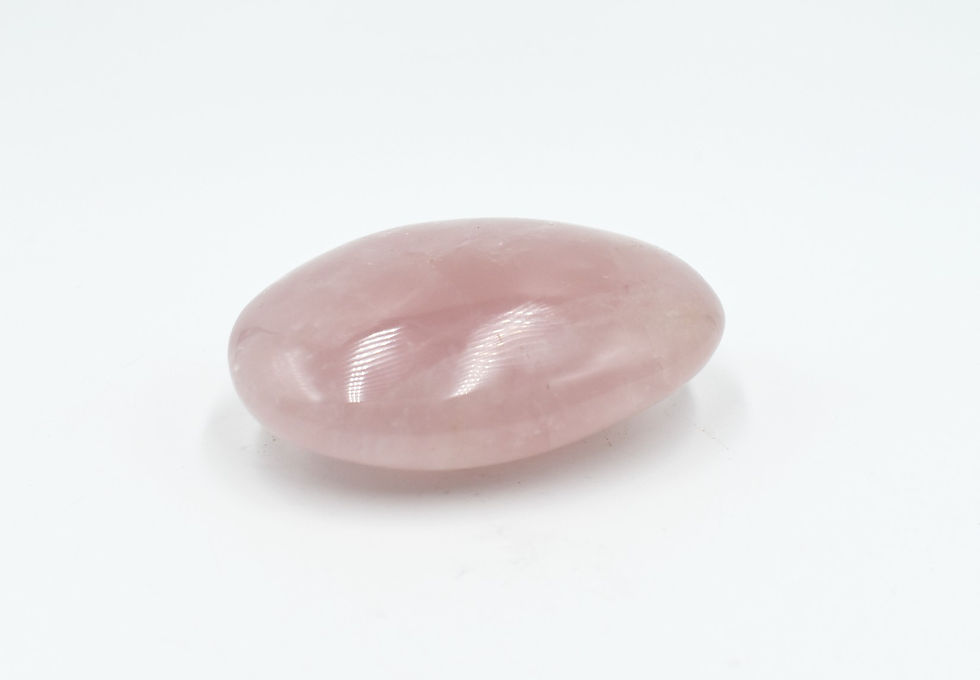 Thumbnail: Rose Quartz - Madagascan - Oval Palmstone