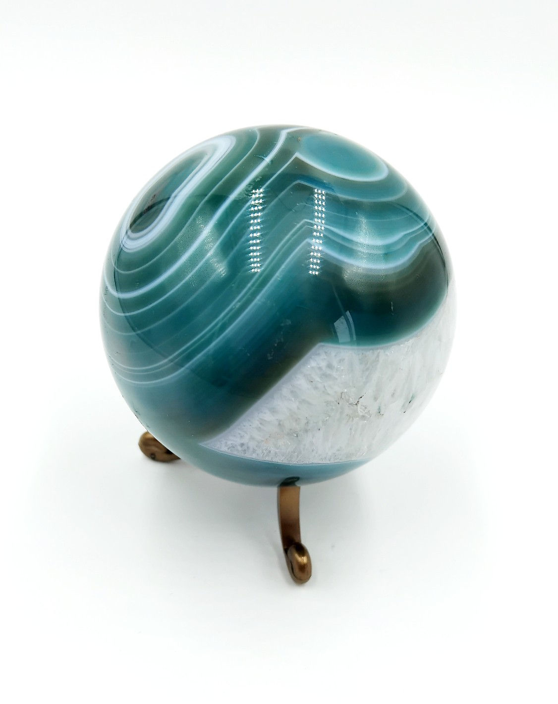 Agate - Banded Agate Polished 65mm Sphere