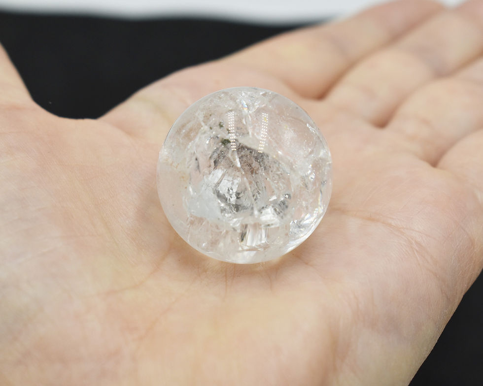 Thumbnail: Fire and Ice (Genuine) Mini Spheres - approx 30mm.